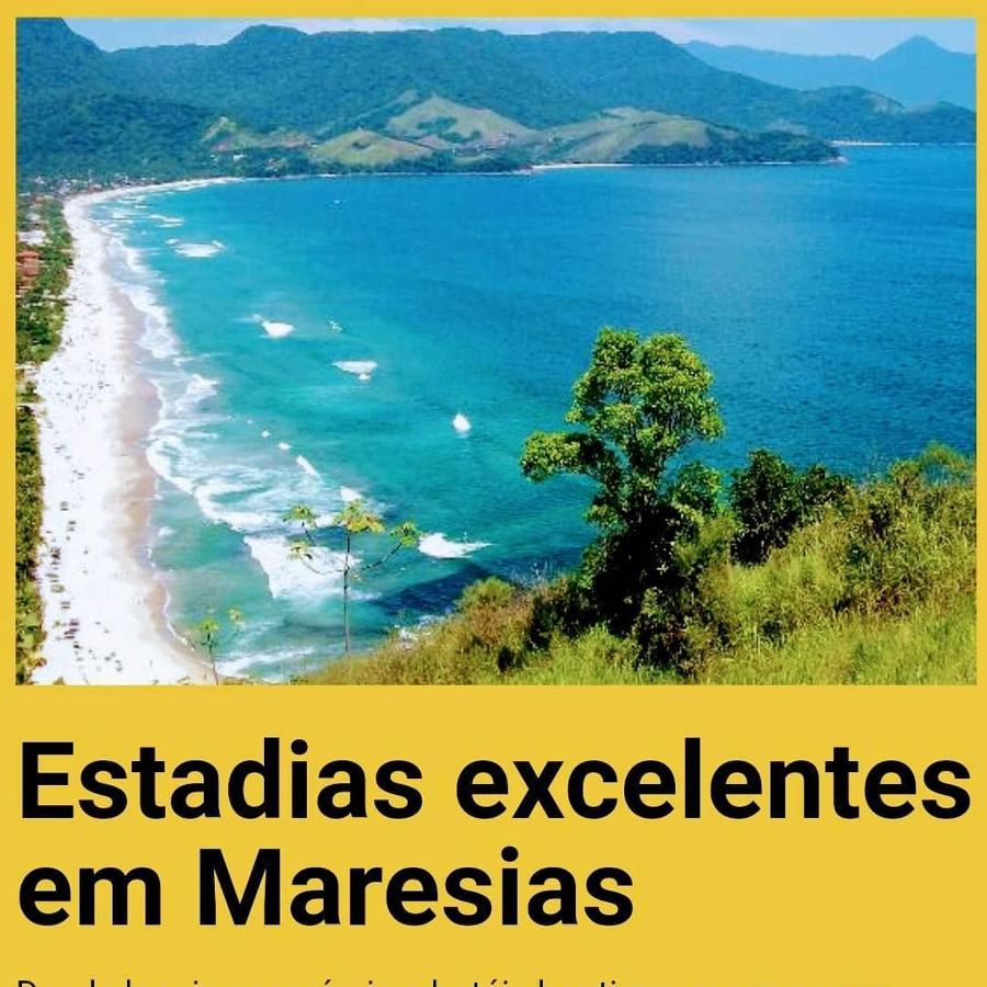 Casa Na Praia De Maresias Em Condominio Com Piscina Aquecida Na Av Principal De Maresias Exterior photo